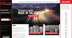 Desktop Screenshot of enclosemfg.com