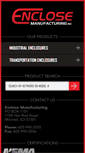 Mobile Screenshot of enclosemfg.com